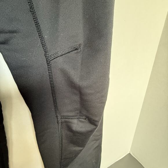 Nike Women’s Running Pants‎ Straight Zipper Leg Black Size S 28x30 - Picture 5 of 12